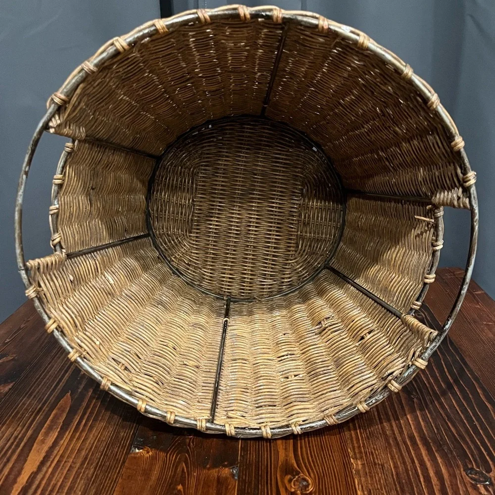 Wired Wicker Basket‎